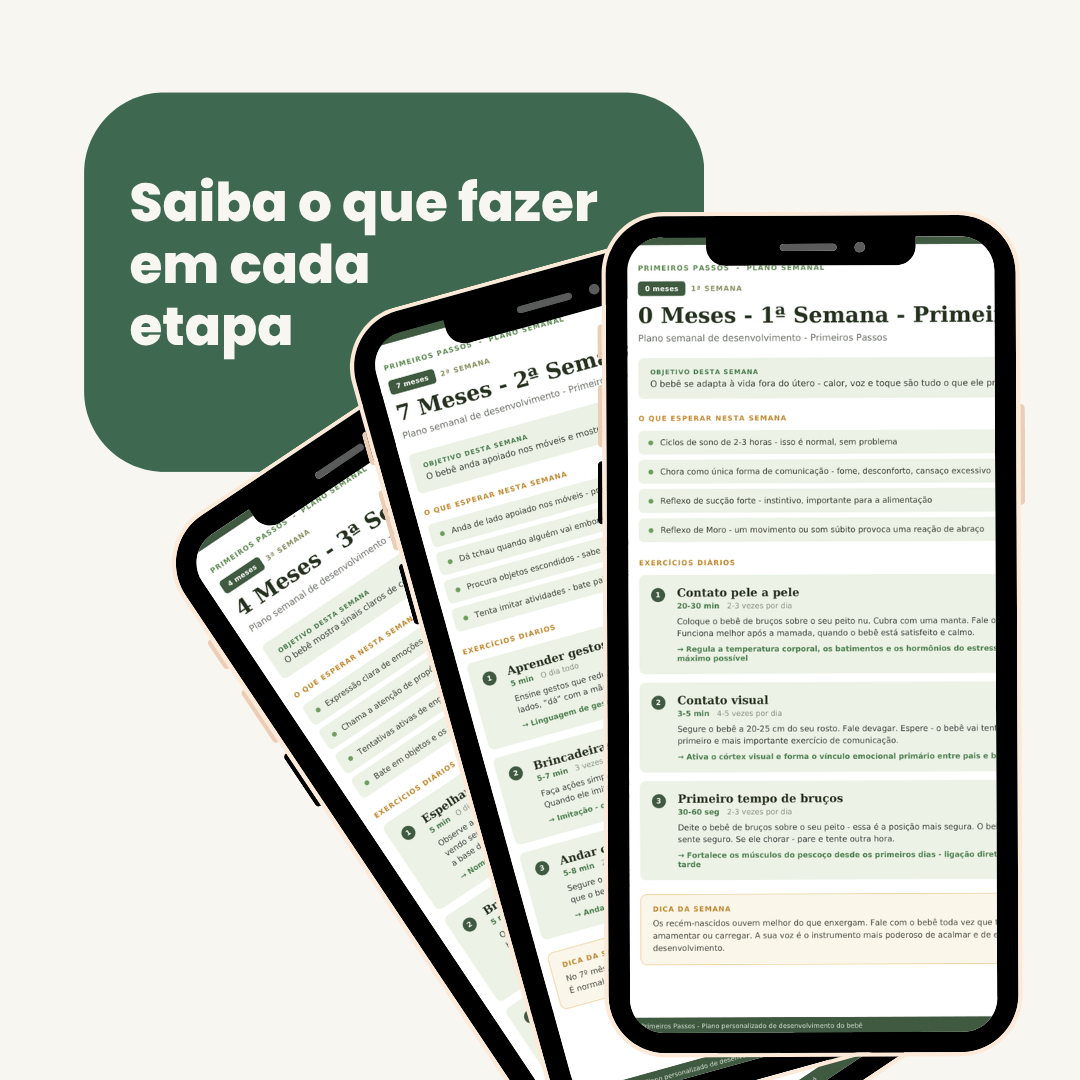Guia Personalizado de Desenvolvimento do Bebê