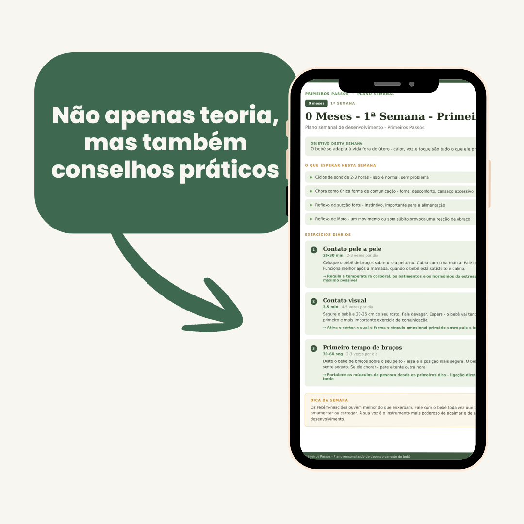 Guia Personalizado de Desenvolvimento do Bebê